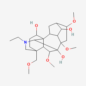 Chemical structure of Deltatsine