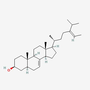 Chemical structure of DELTA7-AVENASTEROL