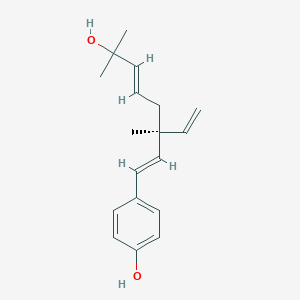 Chemical structure of Delta3,2-Hydroxylbakuchiol