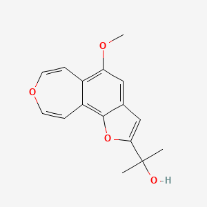 Chemical structure of Dehydroperilloxin