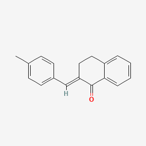 Chemical structure of Dehydrojuncuenin A