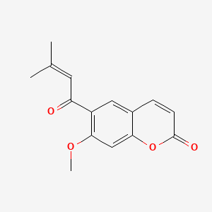 Chemical structure of Dehydrogeijerin
