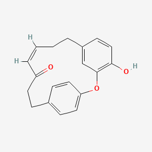 Chemical structure of Dehydroacerogenin C