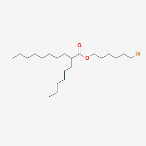 Chemical structure of 6-Bromohexyl 2-hexyldecanoate