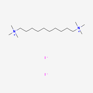 Chemical structure of Decamethonium Iodide