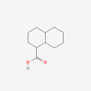 Chemical structure of Decahydronaphthalene-1-carboxylic acid