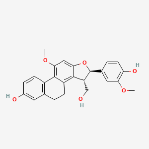 Chemical structure of Deacetylpleionesin C