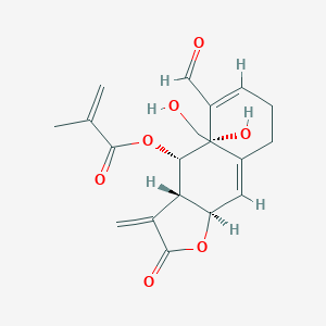 Chemical structure of Deacetylorientalide