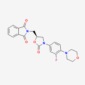 Chemical structure of DeacetaMide Linezolid PhthaliMide