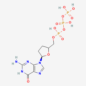 Chemical structure of ddGTP