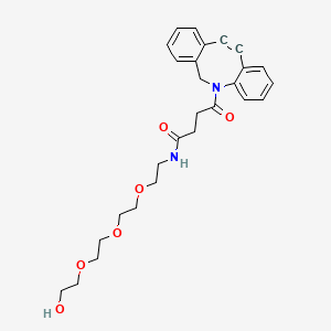 Chemical structure of DBCO-PEG3-OH