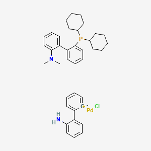 Chemical structure of DavePhos Pd G2