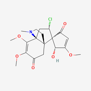 Chemical structure of Dauricumine