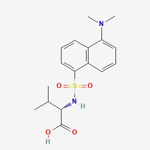 Chemical structure of Dansyl-L-valine