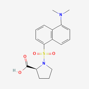 Chemical structure of Dansylproline