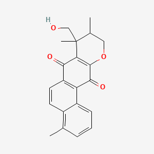 Chemical structure of Danshenxinkun D
