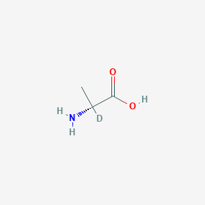 Chemical structure of D-ALANINE-2-D1