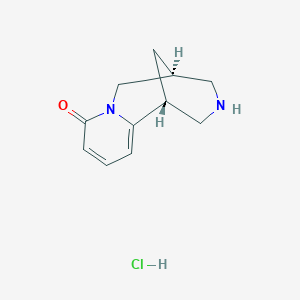 Chemical structure of Cytisine Hydrochloride