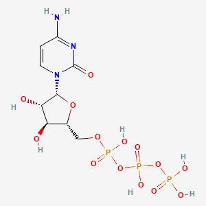Chemical structure of Cytarabine triphosphate