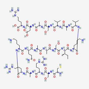 Chemical structure of PA22-2 (free acid)