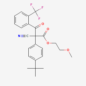 Chemical structure of CYFLUMETOFEN