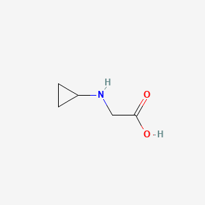 Chemical structure of Cyclopropylglycine