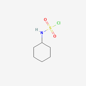 Chemical structure of Cyclohexylsulfamyl chloride