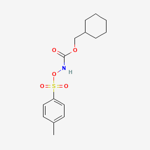 Chemical structure of Cyclohexylmethyl tosyloxycarbamate