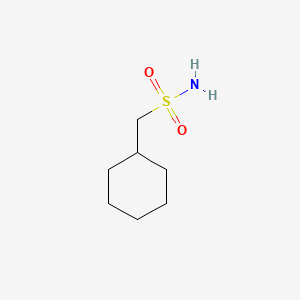 Chemical structure of Cyclohexylmethanesulfonamide