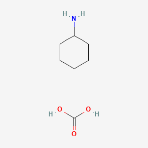 Chemical structure of Cyclohexylamine Carbonate