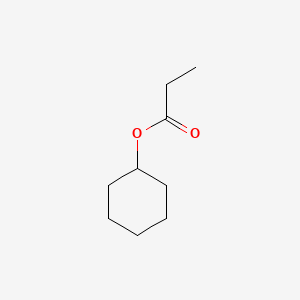 Chemical structure of Cyclohexyl Propionate