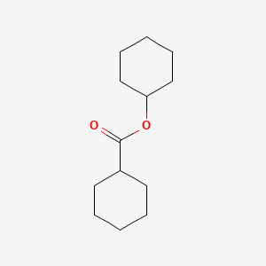 Chemical structure of Cyclohexyl Cyclohexanecarboxylate