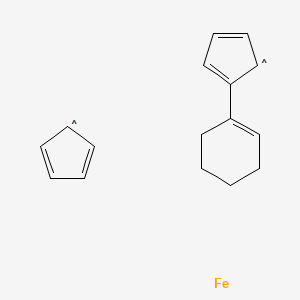 Chemical structure of Cyclohexenylferrocene