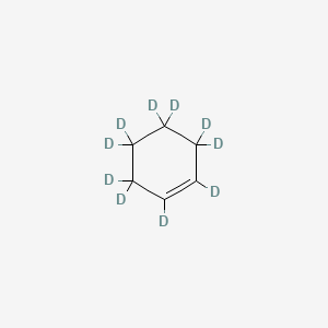 Chemical structure of Cyclohexene-d10
