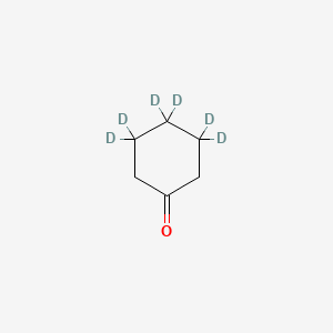 Chemical structure of Cyclohexanone-d6