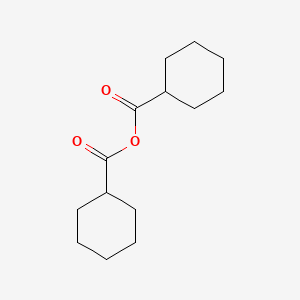 Chemical structure of Cyclohexanecarboxylic Anhydride