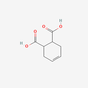 Chemical structure of Tetrahydrophthalic acid