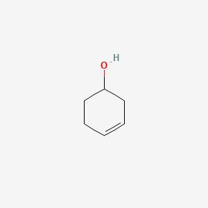 Chemical structure of 3-Cyclohexen-1-ol