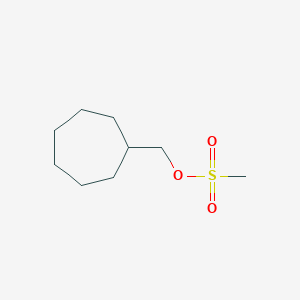 Chemical structure of Cycloheptylmethyl methanesulfonate