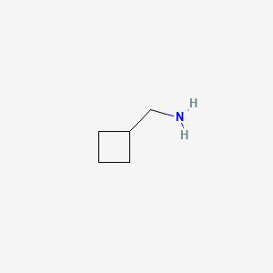 Chemical structure of Cyclobutylmethylamine