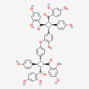 Chemical structure of Cyclobutanedichalcone