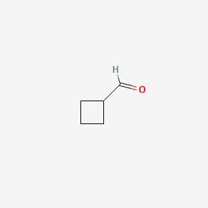 Chemical structure of Cyclobutanecarbaldehyde