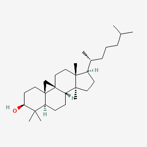 Chemical structure of Cycloartanol