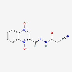 Chemical structure of Cyadox