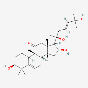 Chemical structure of Cucurbitacin V
