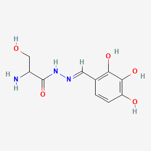 Chemical structure of CSRM617