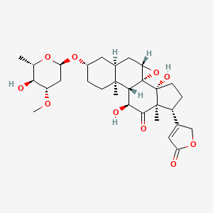 Chemical structure of Cryptanoside A
