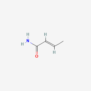 Chemical structure of Crotonamide