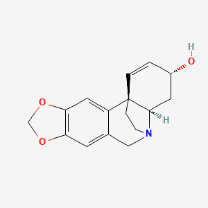 Chemical structure of Crinine