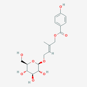 Chemical structure of Creoside III